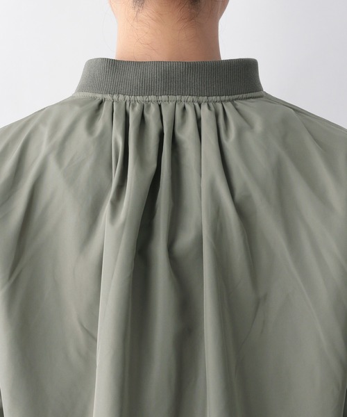 GLOBAL WORK（グローバルワーク）の「エアカルハッスイブルゾン/959811（ブルゾン・レディース・グリーン系その他/アイボリー/ブラック・MEDIUM/LARGE）」の6枚目の写真