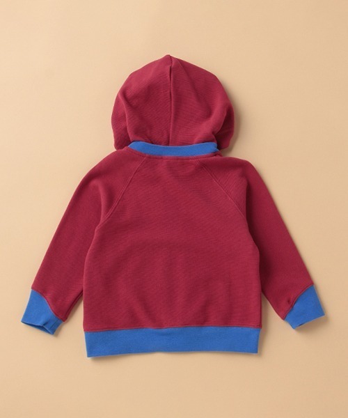 kladskap（クレードスコープ）の「ヒーロージップパーカ（パーカー・キッズ・ブルー/レッド・110cm/120cm/100cm/90cm/130cm）」の5枚目の写真