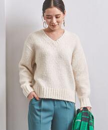 UNITED ARROWS | ＜UNITED ARROWS＞FANCY/MLNG Vネック ニット W †(ニット/セーター)