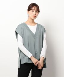 earth music&ecology | スウェットベスト　＊(ベスト)