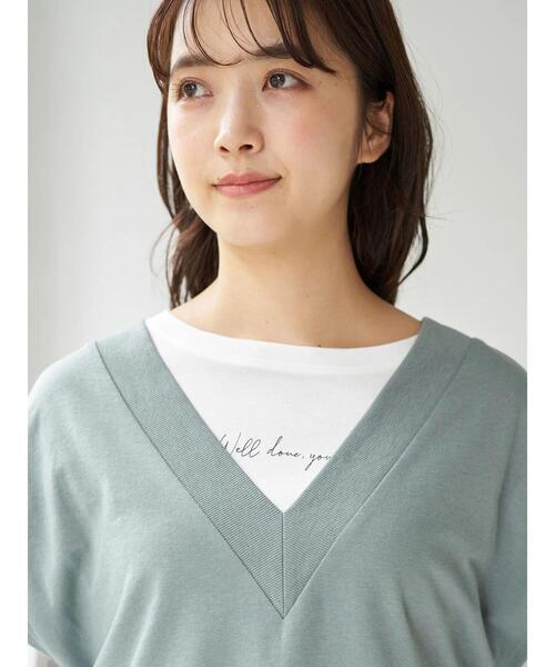 earth music&ecology（アースミュージックアンドエコロジー）の「スウェットベスト　＊（ベスト・レディース・ブラック/ブラウン/ミント/ホワイト系その他2・FREE）」の9枚目の写真