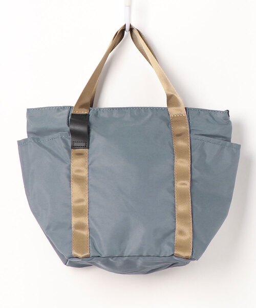 PUAL CE CIN（ピュアルセシン）の「OTONA　NYLON　SMALL　TOTE／ナイロンスモールトートバッグ（トートバッグ・レディース・ブルー系その他/グレー/ベージュ/イエロー/ブラウン/ブラック/ピンク・FREE）」の5枚目の写真