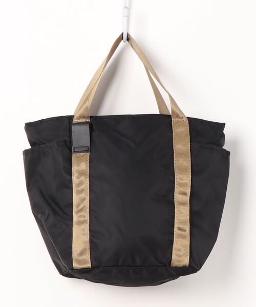 PUAL CE CIN（ピュアルセシン）の「OTONA　NYLON　SMALL　TOTE／ナイロンスモールトートバッグ（トートバッグ・レディース・ブルー系その他/グレー/ベージュ/イエロー/ブラウン/ブラック/ピンク・FREE）」の2枚目の写真