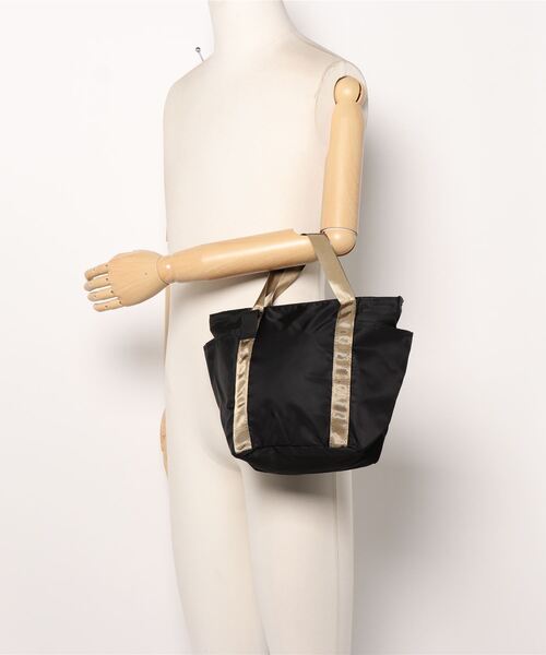 PUAL CE CIN（ピュアルセシン）の「OTONA　NYLON　SMALL　TOTE／ナイロンスモールトートバッグ（トートバッグ・レディース・ブルー系その他/グレー/ベージュ/イエロー/ブラウン/ブラック/ピンク・FREE）」の11枚目の写真