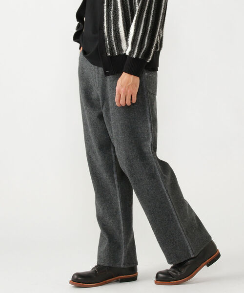BEAMS PLUS（ビームスプラス）の「BEAMS PLUS / ヘビーツイード ペインター パンツ（その他パンツ・メンズ・チャコールグレー・LARGE/X-LARGE/MEDIUM/SMALL）」の4枚目の写真