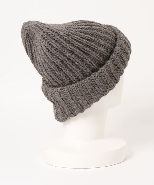 ARMEN(アーメン)の「【ARMEN/アーメン】 3HOLDINGRIBCAP:ニットキャップ(ニットキャップ/ビーニー・レディース・ブラック/ブラウン/アイボリー・FREE)」の7枚目の写真