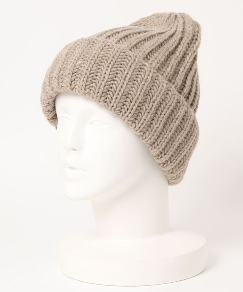 ARMEN(アーメン)の「【ARMEN/アーメン】 3HOLDINGRIBCAP:ニットキャップ(ニットキャップ/ビーニー・レディース・ブラック/ブラウン/アイボリー・FREE)」の17枚目の写真