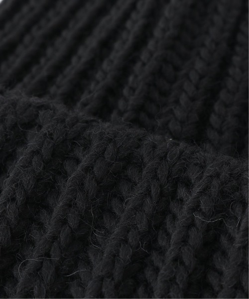 ARMEN(アーメン)の「【ARMEN/アーメン】 3HOLDINGRIBCAP:ニットキャップ(ニットキャップ/ビーニー・レディース・ブラック/ブラウン/アイボリー・FREE)」の16枚目の写真