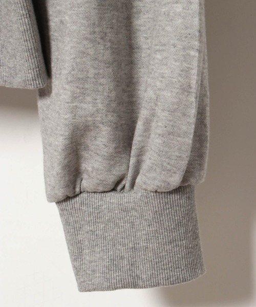 NO NEED（ノーニード）の「ハーフジップBIGプルオーバー　/ハーフZIP/オーバーサイズ/ビッグシルエット/スウェット/（Tシャツ/カットソー・メンズ・オフホワイト/グレー/ブラック・ﾌﾘ-）」の13枚目の写真