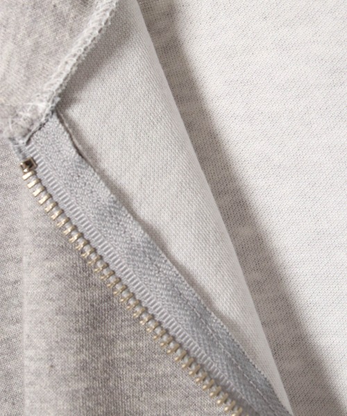NO NEED（ノーニード）の「ハーフジップBIGプルオーバー　/ハーフZIP/オーバーサイズ/ビッグシルエット/スウェット/（Tシャツ/カットソー・メンズ・オフホワイト/グレー/ブラック・ﾌﾘ-）」の12枚目の写真