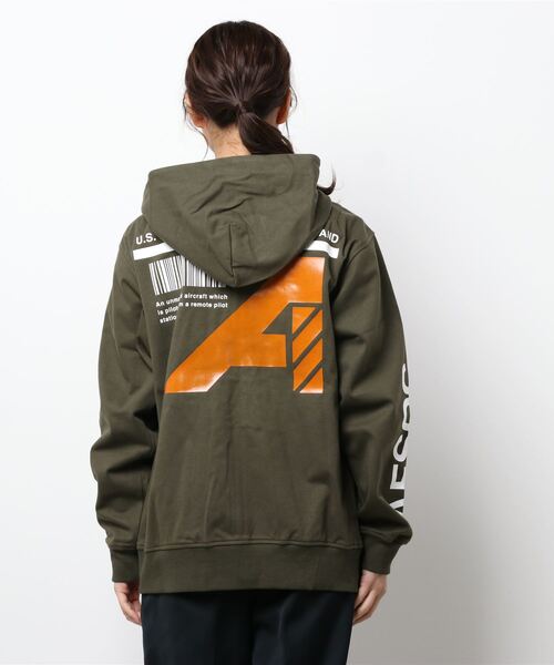 AVIREX/アヴィレックス/【AVIREX FLYER’S】パーカー スウェット / LS PARKA SWEAT AF