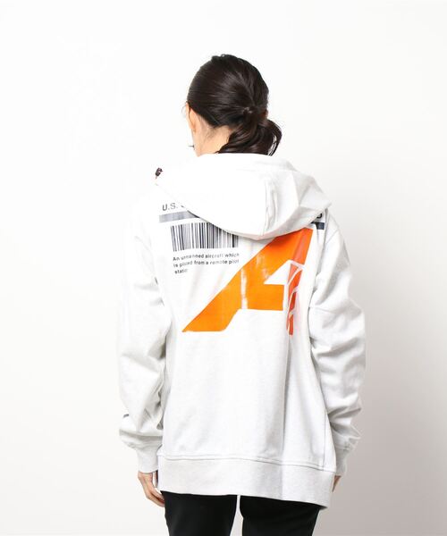 AVIREX/アヴィレックス/【AVIREX FLYER’S】パーカー スウェット / LS PARKA SWEAT AF