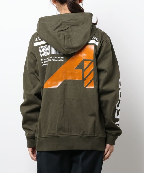 AVIREX/アヴィレックス/【AVIREX FLYER’S】パーカー スウェット / LS PARKA SWEAT AF