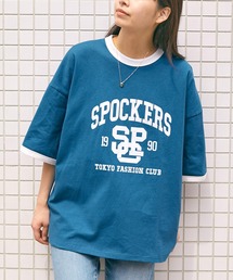 【SPOC STORE】カスレプリントリンガーT