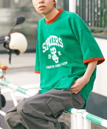 SPOC STORE | 【SPOC STORE】カスレプリントリンガーT(Tシャツ/カットソー)