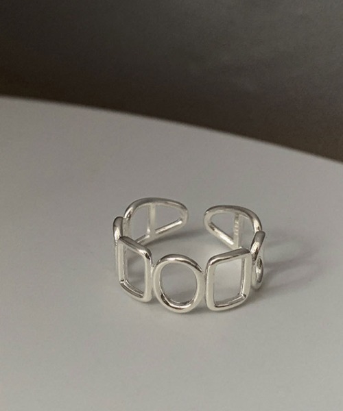 yu-ka（ユーカ）の「YU-KA : フォークリング ２本セット①（シルバー925）（リング・レディース・シルバー・FREE）」の7枚目の写真
