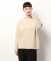 INTERPLANET | 編地ドッキングプルオーバー(ニット/セーター)