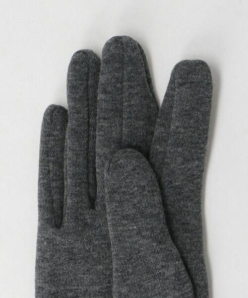 Sergio De Rosa（セルジオデローザ）の「＜Sergio De Rosa（セルジオデローザ）＞ジャージー 2ボタン グローブ（手袋・レディース・ブラック/ブラウン/グレー・FREE）」の6枚目の写真