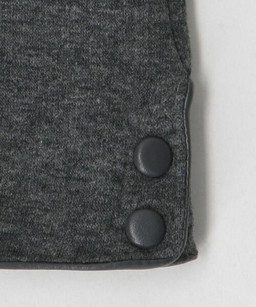 Sergio De Rosa（セルジオデローザ）の「＜Sergio De Rosa（セルジオデローザ）＞ジャージー 2ボタン グローブ（手袋・レディース・ブラック/ブラウン/グレー・FREE）」の8枚目の写真