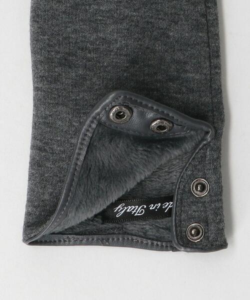 Sergio De Rosa（セルジオデローザ）の「＜Sergio De Rosa（セルジオデローザ）＞ジャージー 2ボタン グローブ（手袋・レディース・ブラック/ブラウン/グレー・FREE）」の9枚目の写真