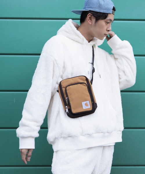 Carhartt（カーハート）の「【ユニセックスで着用可能】 carhartt / カーハート  LEGACY CROSS BODY GEAR ORGANIZER レガシー クロス ボディ ギア オーガナイザー ミニバッグ（ショルダーバッグ・メンズ・カモフラージュ/ブラウン/ブラック・FREE）」の6枚目の写真