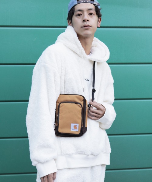 Carhartt（カーハート）の「【ユニセックスで着用可能】 carhartt / カーハート  LEGACY CROSS BODY GEAR ORGANIZER レガシー クロス ボディ ギア オーガナイザー ミニバッグ（ショルダーバッグ・メンズ・カモフラージュ/ブラウン/ブラック・FREE）」の21枚目の写真