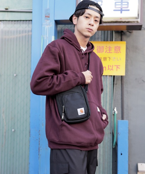 Carhartt（カーハート）の「【ユニセックスで着用可能】 carhartt / カーハート  LEGACY CROSS BODY GEAR ORGANIZER レガシー クロス ボディ ギア オーガナイザー ミニバッグ（ショルダーバッグ・メンズ・カモフラージュ/ブラウン/ブラック・FREE）」の4枚目の写真