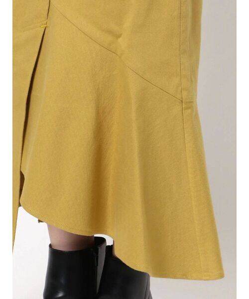 MURUA(ムルーア)の「アシンメトリーマーメイドスカート(スカート・レディース・アイボリー/ブラック/ホワイト/イエロー・1/2)」の22枚目の写真