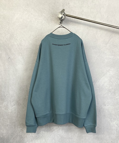 Beno（ビーノ）の「ライトTC裏毛 コラージュアートプリント オーバーサイズ トレーナー（スウェット・メンズ・ブラック/オフホワイト/スモークピンク/グレイッシュブルー・M/L）」の10枚目の写真