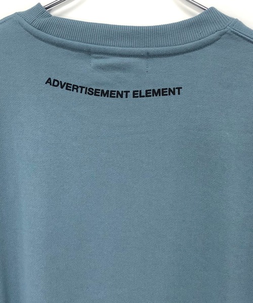 Beno（ビーノ）の「ライトTC裏毛 コラージュアートプリント オーバーサイズ トレーナー（スウェット・メンズ・ブラック/オフホワイト/スモークピンク/グレイッシュブルー・M/L）」の19枚目の写真