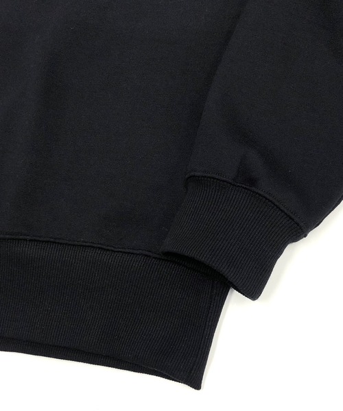 Beno（ビーノ）の「ライトTC裏毛 コラージュアートプリント オーバーサイズ トレーナー（スウェット・メンズ・ブラック/オフホワイト/スモークピンク/グレイッシュブルー・M/L）」の14枚目の写真