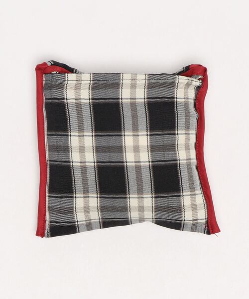 TINA：JOJUN（ティーナジョジュン）の「チェック柄 トートバッグ TINA：JOJUN（トートバッグ・レディース・グリーン/ブラック・F）」の10枚目の写真