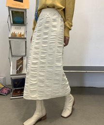 MANGROVE | ギャザーシャーリングタイトスカート(スカート)