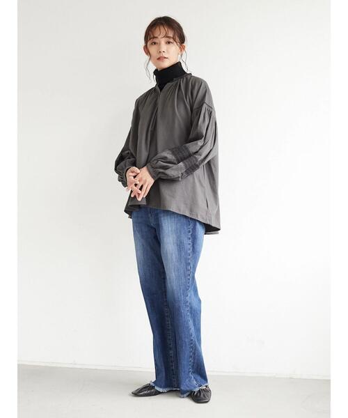 CRAFT STANDARD BOUTIQUE(クラフトスタンダードブティック)の「タートルネックリブニットプルオーバー *(ニット/セーター・レディース・ブラック/ベージュ/ブラウン/レッド/アイボリー/マスタード・M/L)」の17枚目の写真