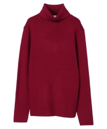 タートルネックリブニットプルオーバー　＊