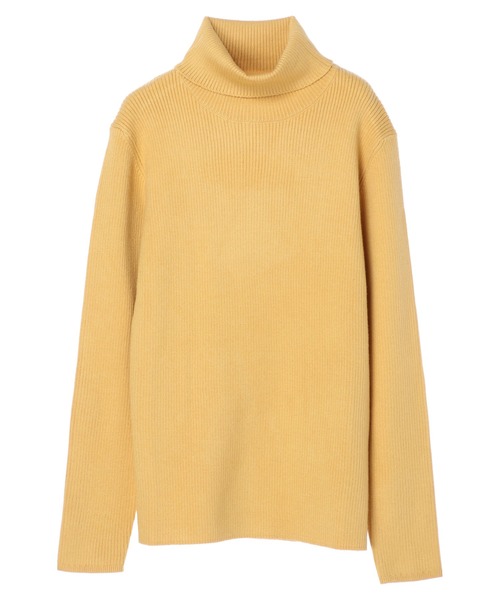 CRAFT STANDARD BOUTIQUE(クラフトスタンダードブティック)の「タートルネックリブニットプルオーバー *(ニット/セーター・レディース・ブラック/ベージュ/ブラウン/レッド/アイボリー/マスタード・M/L)」の6枚目の写真