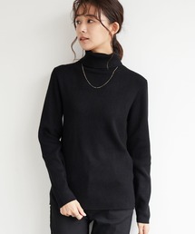 CRAFT STANDARD BOUTIQUE | タートルネックリブニットプルオーバー　＊(ニット/セーター)