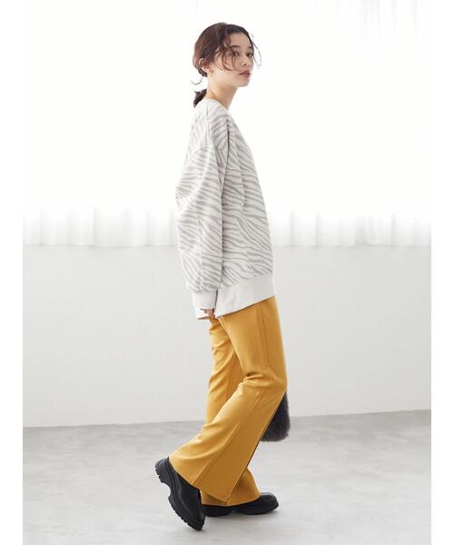 Green　Parks（グリーンパークス）の「フレアカラーパンツ＊（その他パンツ・レディース・イエロー/ライトグリーン/グリーン・FREE）」の8枚目の写真