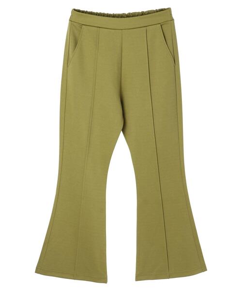 Green　Parks（グリーンパークス）の「フレアカラーパンツ＊（その他パンツ・レディース・イエロー/ライトグリーン/グリーン・FREE）」の3枚目の写真