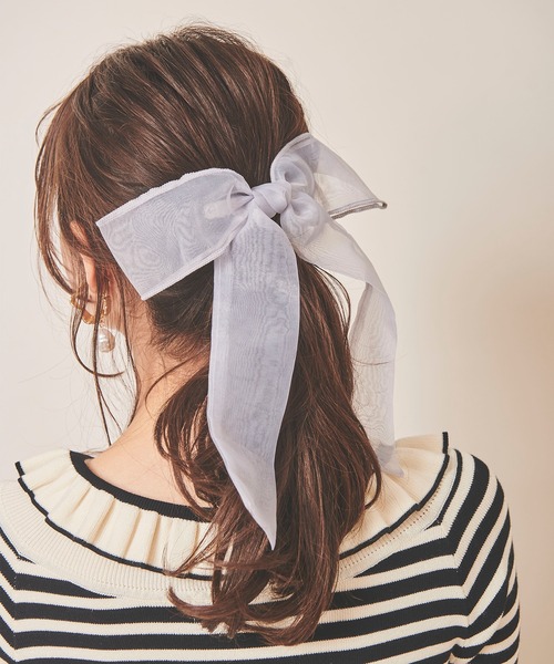 セール シアーリボンバレッタ バレッタ ヘアクリップ 31 Sons De Mode トランテアン ソン ドゥ モード のファッション通販 Zozotown