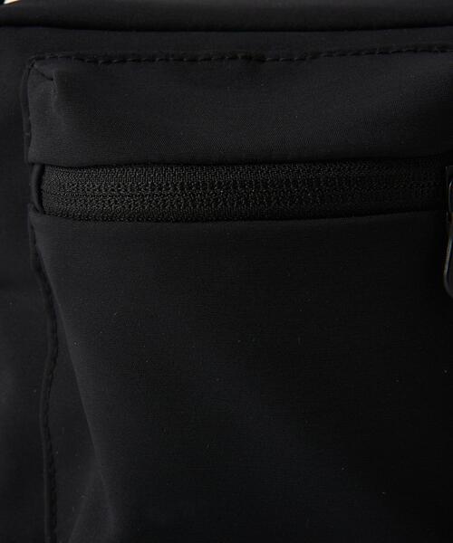 BEAUTY&YOUTH UNITED ARROWS（ビューティーアンドユースユナイテッドアローズ）の「【WEB店舗と一部店舗限定】 by ”小松マテーレ” ダブルポケット ショルダーバッグ（ショルダーバッグ・メンズ・ブラック・FREE）」の13枚目の写真
