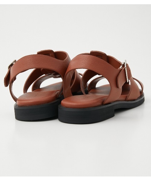 crie conforto（クリーコンフォルト）の「フラットグルカサンダル（サンダル・レディース・ブラック/キャメル/ホワイト・SMALL/MEDIUM/LARGE）」の9枚目の写真