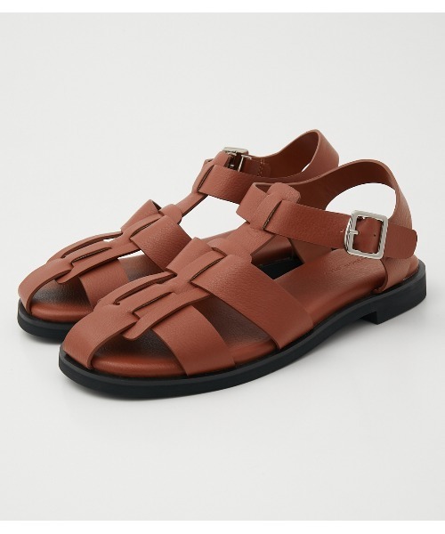 crie conforto（クリーコンフォルト）の「フラットグルカサンダル（サンダル・レディース・ブラック/キャメル/ホワイト・SMALL/MEDIUM/LARGE）」の17枚目の写真