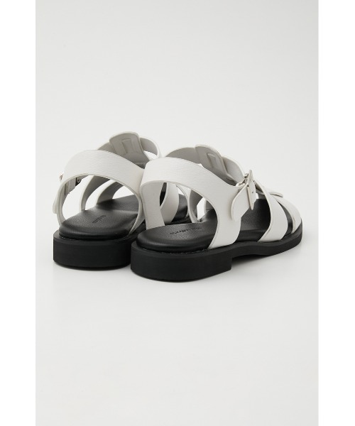 crie conforto（クリーコンフォルト）の「フラットグルカサンダル（サンダル・レディース・ブラック/キャメル/ホワイト・SMALL/MEDIUM/LARGE）」の18枚目の写真