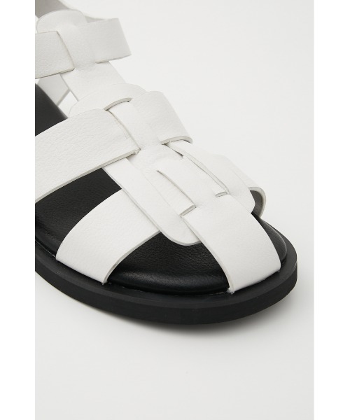 crie conforto（クリーコンフォルト）の「フラットグルカサンダル（サンダル・レディース・ブラック/キャメル/ホワイト・SMALL/MEDIUM/LARGE）」の20枚目の写真