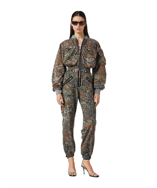 DIESEL(ディーゼル)の「レディース カーゴパンツ 迷彩 カモフラ レギュラーフィット(カーゴパンツ・レディース・グリーン系その他・SMALL/MEDIUM/LARGE/X-LARGE)」の13枚目の写真