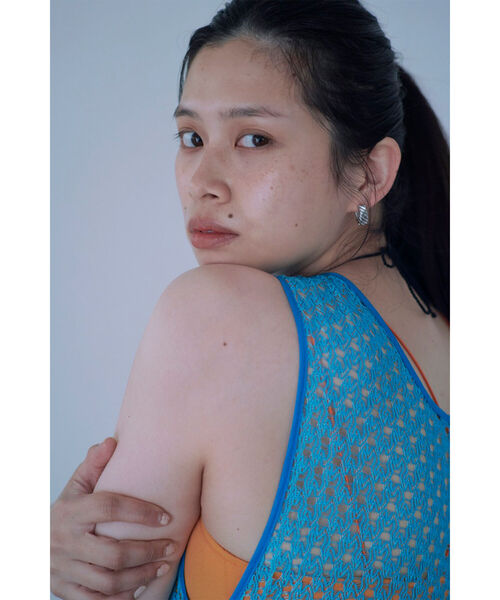 Ray BEAMS(レイビームス)の「Ray BEAMS / レース サイド ホール ワンピース(ワンピース・レディース・ブラック/ブルー・ONE SIZE)」の8枚目の写真