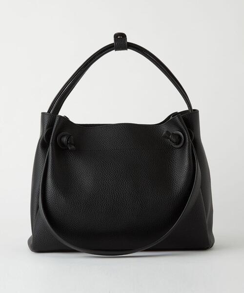 green label relaxing（グリーンレーベルリラクシング）の「ソフト A4 2WAY バッグ（ショルダーバッグ・レディース・ブラック/モカ・FREE）」の3枚目の写真