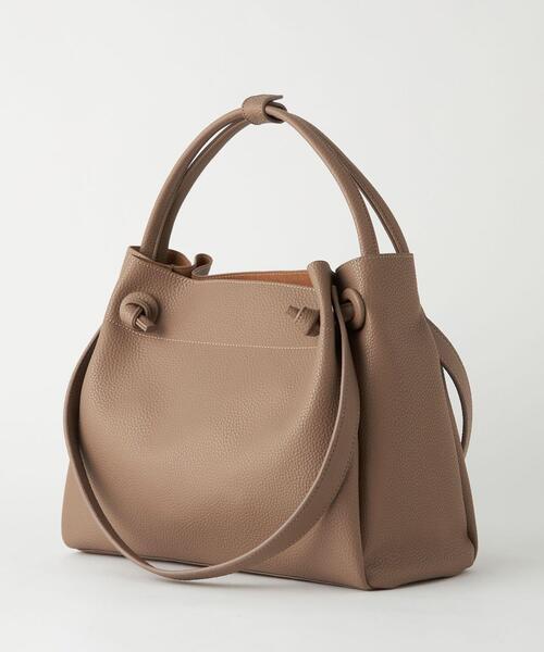 green label relaxing（グリーンレーベルリラクシング）の「ソフト A4 2WAY バッグ（ショルダーバッグ・レディース・ブラック/モカ・FREE）」の7枚目の写真