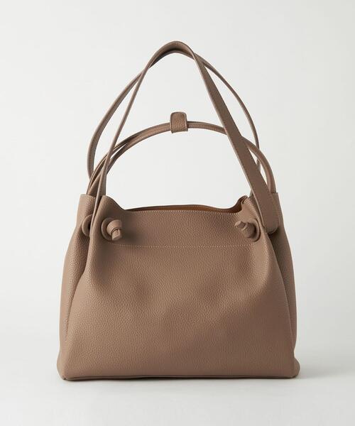 green label relaxing（グリーンレーベルリラクシング）の「ソフト A4 2WAY バッグ（ショルダーバッグ・レディース・ブラック/モカ・FREE）」の12枚目の写真